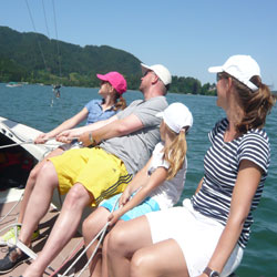 Kindersegelkurs am Schliersee